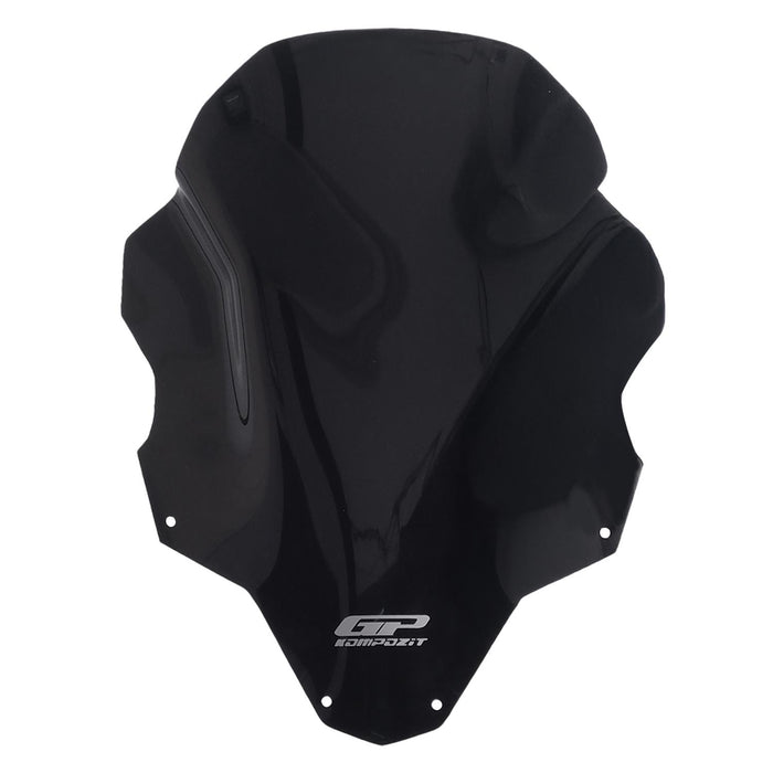 GP Kompozit Windshield Windscreen Black Compatible For Aprilia Tuono 660 Factory  2021-2024