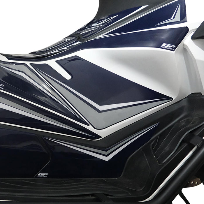 GP Kompozit Tank Pad Set Blue Compatible For Honda PCX125 / PCX150  2025