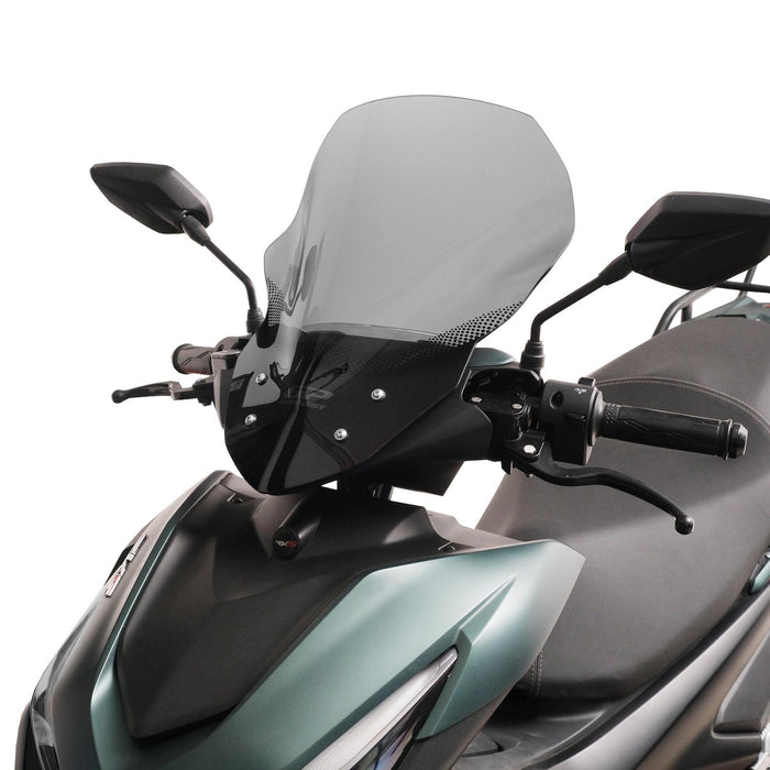 GP Kompozit Windshield Windscreen Smoked Compatible For RKS Arome 125 2021-2024