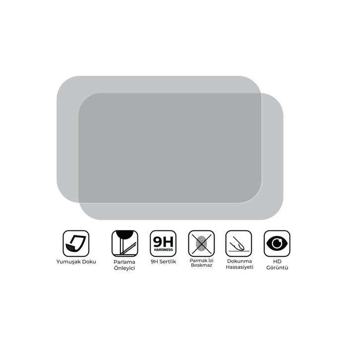 GP Kompozit 9H Nano Glass Dashboard Screen Protector Kit, Anti Glare, Ultra Slim, Hydrophobic Compatible For RKS R250 2022-2024