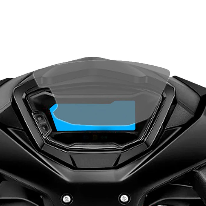 GP Kompozit 9H Nano Glass Dashboard Screen Protector Kit, Anti Glare, Ultra Slim, Hydrophobic Compatible For Hero DASH 125 2023-2024