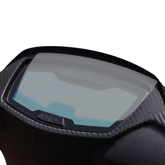 GP Kompozit 9H Nano Glass Dashboard Screen Protector Kit, Anti Glare, Ultra Slim, Hydrophobic Compatible For Aprilia SR 125 / SR 160 2023