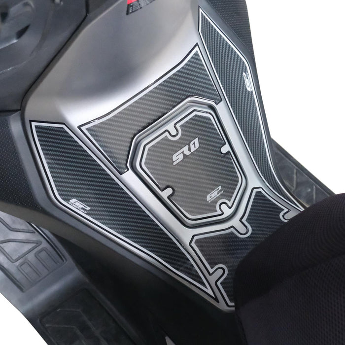 GP Kompozit Tank Pad Black Compatible For Voge SR1 2023-2025