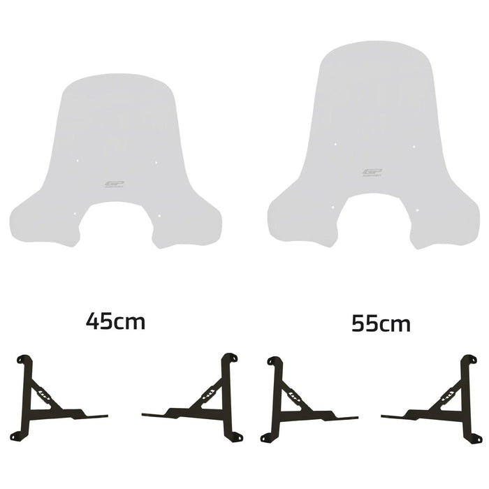 GP Kompozit Windshield Windscreen Clear Compatible For Lambretta X300 2023-2024