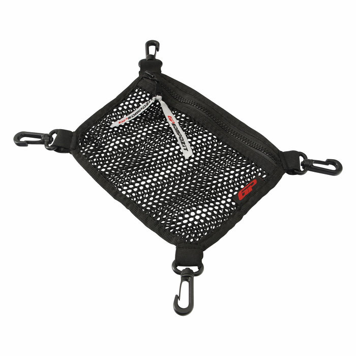 GP Kompozit Bolsas de malla con cremallera negras compatibles con baúl universal de aluminio para motocicleta de 37 lt