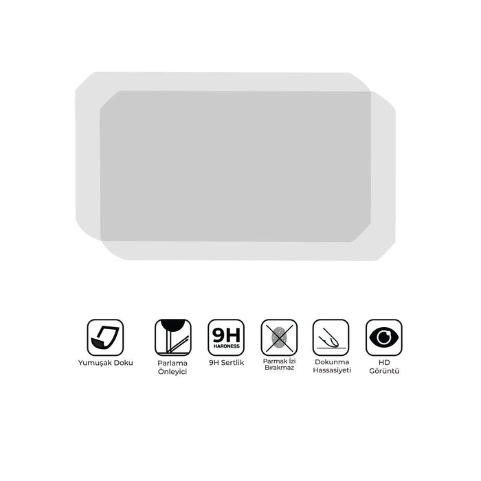 GP Kompozit 9H Nano Glass Dashboard Screen Protector Kit, Anti Glare, Ultra Slim, Hydrophobic Compatible For Honda CB500 Hornet 2025