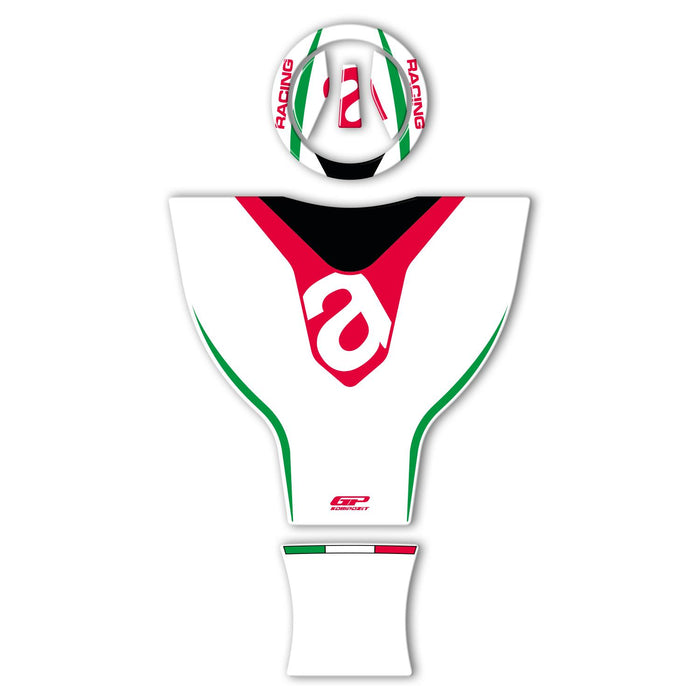Protector Depósito GP Kompozit Blanco Compatible Para Aprilia RS 660 2021-2023