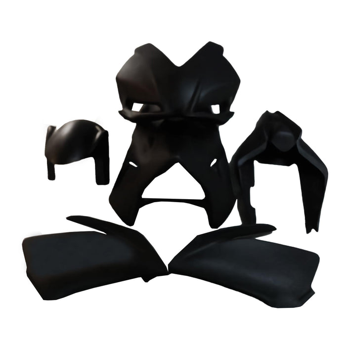GP Kompozit para RSV 1000 Universal Compatible Racing carenado negro