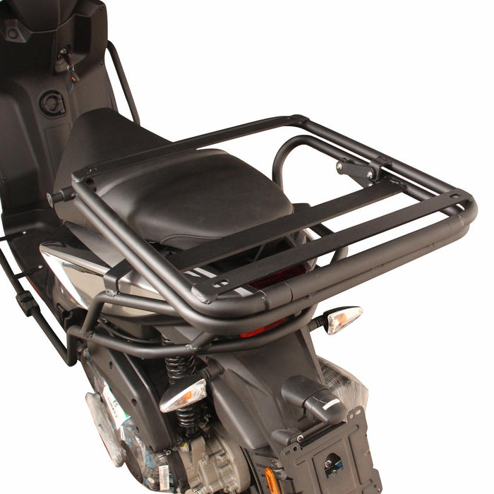GP Kompozit Rear Luggage Rack Black Compatible For Aprilia SR 125 / SR 160  2024