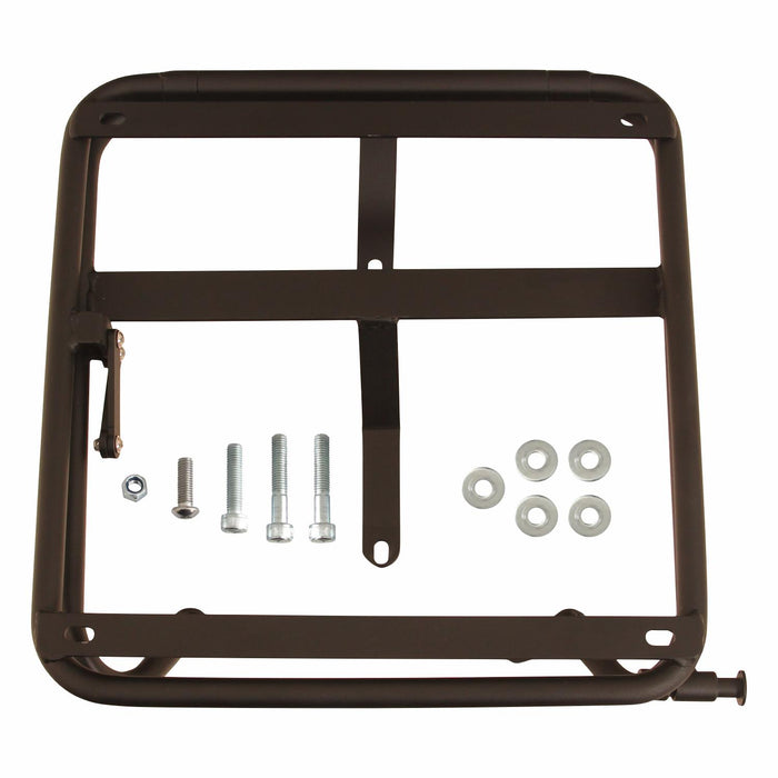 GP Kompozit Rear Luggage Rack Black Compatible For Aprilia SR 125 / SR 160  2024