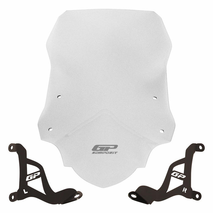 GP Kompozit Windshield Windscreen Clear Compatible For Aprilia SR 125 / SR 160 2024