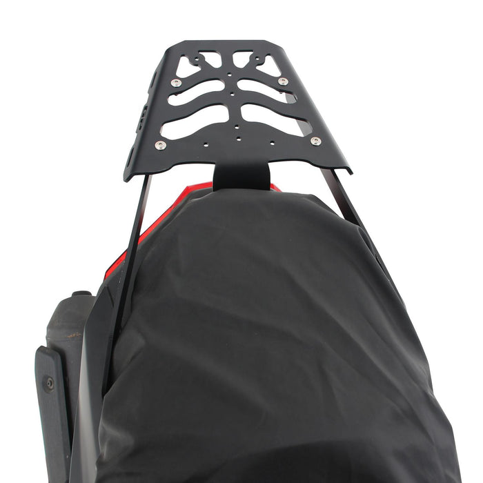 GP Kompozit Rear Luggage Rack Black Compatible For Aprilia SR GT 125 / SR GT 200  2022-2023