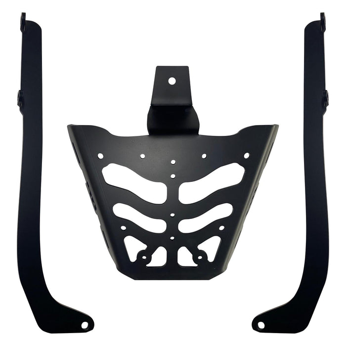 GP Kompozit Rear Luggage Rack Black Compatible For Aprilia SR GT 125 / SR GT 200  2022-2023