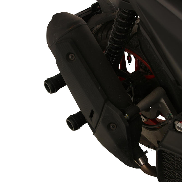 GP Kompozit Escape Crash Frame Slider Negro Compatible para Aprilia SR GT 125 / SR GT 200 2022-2023