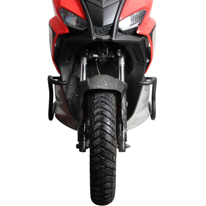 GP Kompozit Engine Protector Crash Bars Black Compatible For Aprilia SR GT 125 / SR GT 200  2022-2023