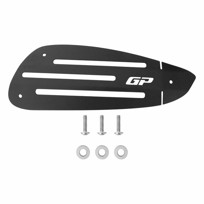 GP Kompozit Exhaust Guard Cover Black Compatible For Arora Cappucino 50 / Cappucino 125  2019-2024