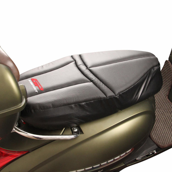 GP Kompozit Motorcycle Seated Cover Protector Waterproof Black Compatible For Cappucino 50 / Cappucino 125  2019-2024