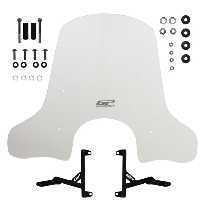 GP Kompozit Parabrisas Transparente Compatible Para Arora Cappucino 50 / Cappucino 125 2019-2023