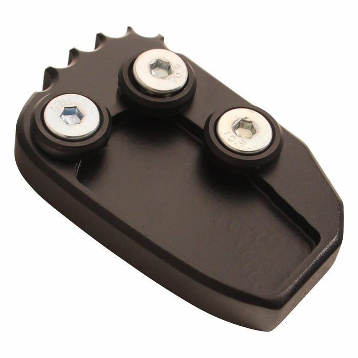 GP Kompozit Kickstand Side Stand Plate Pad Black Compatible For Arora Cappucino 50 / Cappucino 125  2019-2024