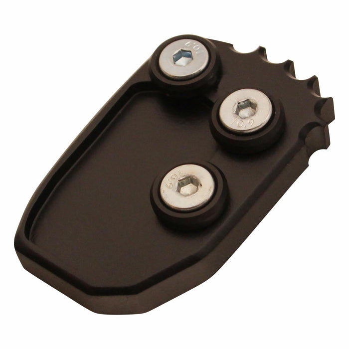 GP Kompozit Kickstand Side Stand Plate Pad Black Compatible For Arora Cappucino 50 / Cappucino 125  2019-2024
