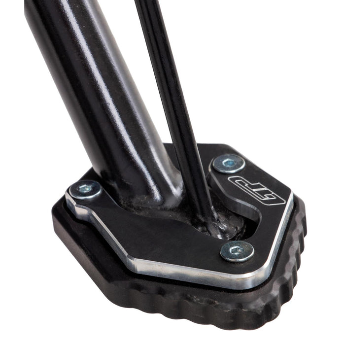 GP Kompozit Kickstand Side Stand Plate Pad Black Compatible For Arora ZRX 200  2021-2023