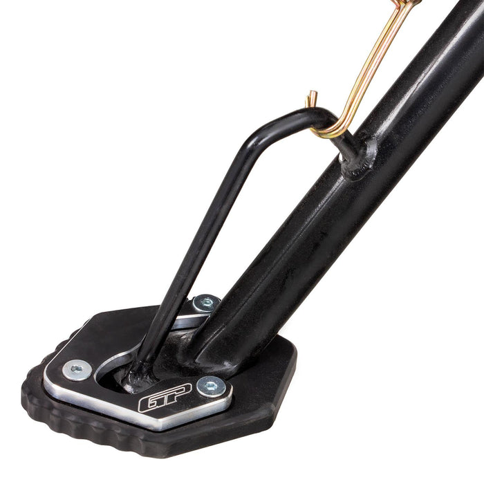 GP Kompozit Kickstand Side Stand Plate Pad Black Compatible For Arora ZRX 200  2021-2023