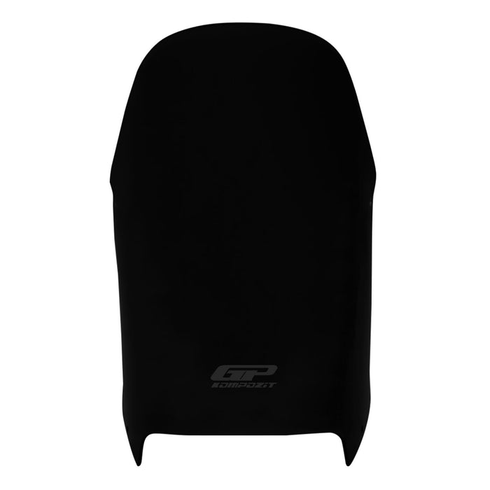 GP Kompozit Pare-brise noir compatible pour Bajaj Boxer 150 / Boxer X150 2014-2016