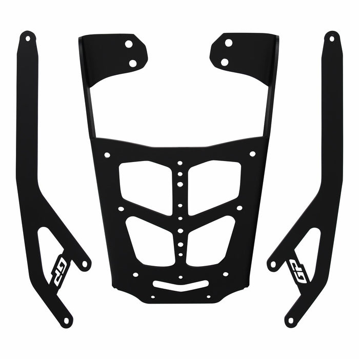 GP Kompozit Rear Luggage Rack Black Compatible For Bajaj Dominar 250 / Dominar 400 2017-2024