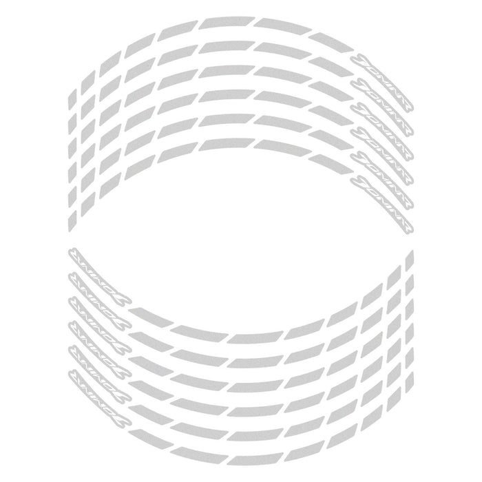 GP Kompozit Rim Strip Reflective Gray Compatible For Bajaj Dominar 250 / Dominar 400 2017-2024