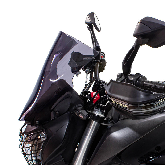 GP Kompozit Parabrisas Corto Transparente Compatible Para Bajaj Dominar 250 / Dominar 400 2017-2023