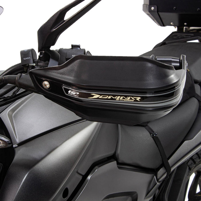 GP Kompozit Plastic Handguard Black Compatible For Bajaj Dominar 250 / Dominar 400  2017-2024