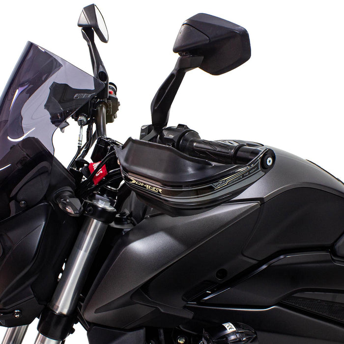 GP Kompozit Plastic Handguard Black Compatible For Bajaj Dominar 250 / Dominar 400  2017-2024