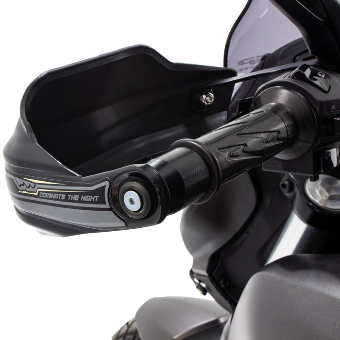 GP Kompozit Plastic Handguard Black Compatible For Bajaj Dominar 250 / Dominar 400  2017-2024