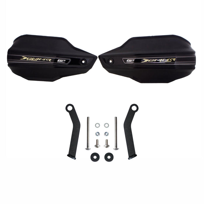 GP Kompozit Plastic Handguard Black Compatible For Bajaj Dominar 250 / Dominar 400  2017-2024