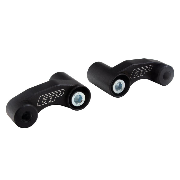 GP Kompozit Mirror Riser Extenders Black Compatible For Bajaj Dominar 250 / Dominar 400  2020-2024