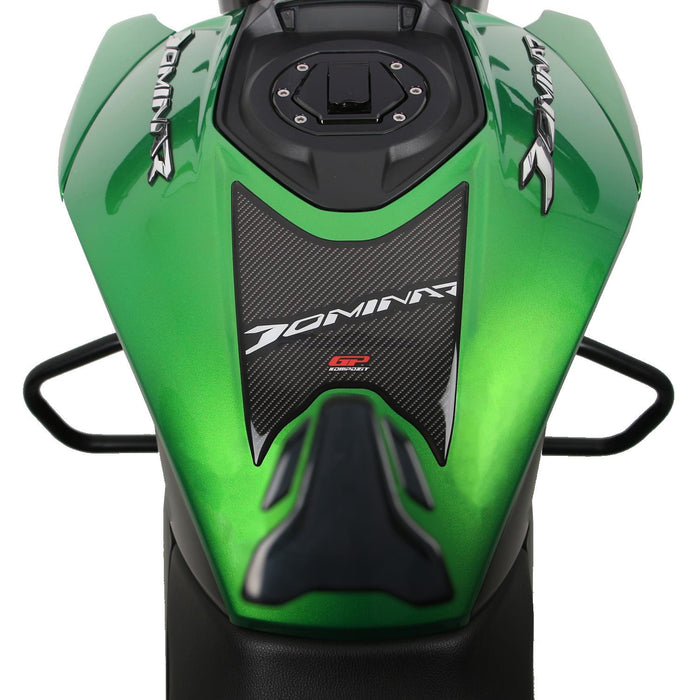 Coussinet de réservoir GP Kompozit rouge compatible pour Bajaj Dominar 250 / Dominar 400 2020-2023