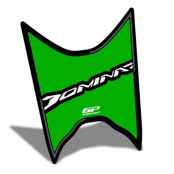 Coussin de réservoir GP Kompozit vert compatible pour Bajaj Dominar 250 / Dominar 400 2020-2023