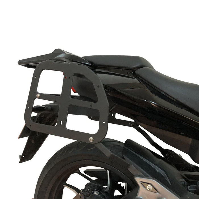 GP Kompozit Side Carrier Pannier Rack Black Compatible For Bajaj Dominar 400  2017-2019