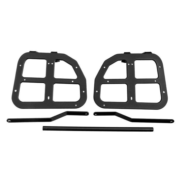 GP Kompozit Side Carrier Pannier Rack Black Compatible For Bajaj Dominar 400  2017-2019