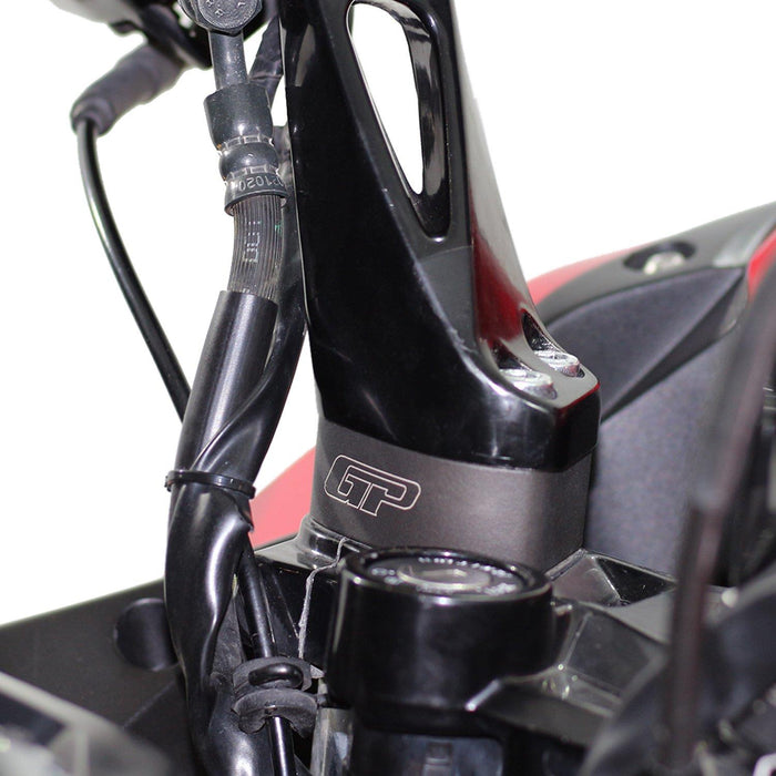 GP Kompozit Handlebar Riser Black Compatible For Bajaj Pulsar AS150  2015-2017