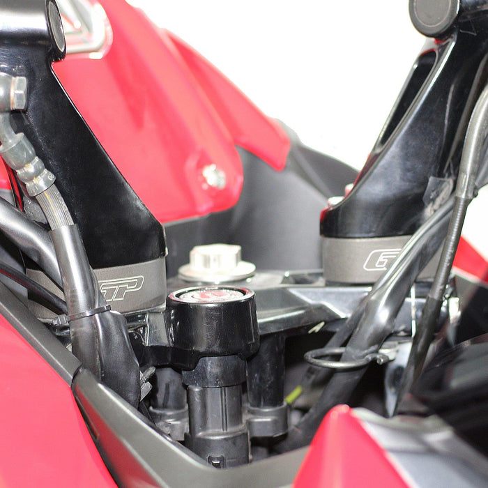 GP Kompozit Handlebar Riser Black Compatible For Bajaj Pulsar AS150  2015-2017
