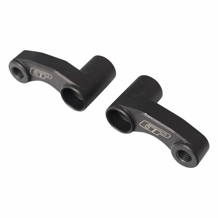 GP Kompozit Mirror Riser Extenders Black Compatible For Bajaj Pulsar N250  2021-2024