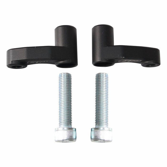 GP Kompozit Mirror Riser Extenders Black Compatible For Bajaj Pulsar N250  2021-2024