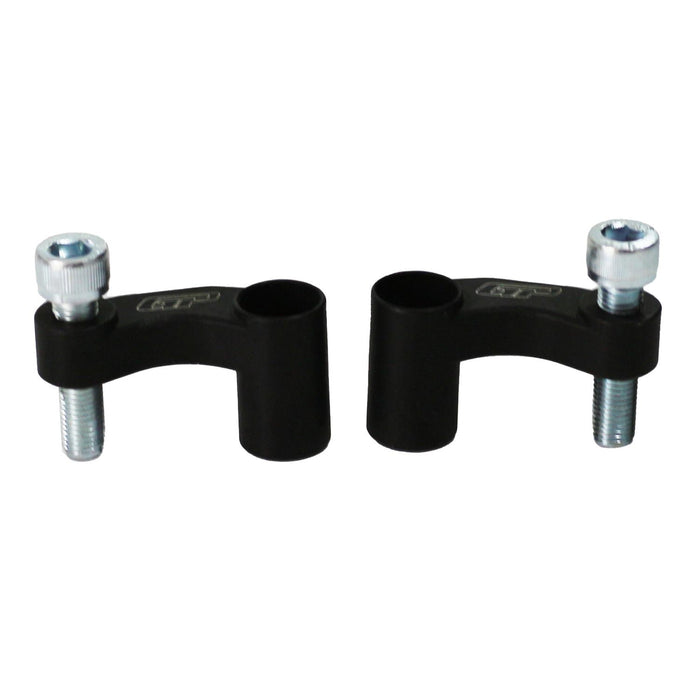 GP Kompozit Mirror Riser Extenders Black Compatible For Bajaj Pulsar NS200  2011-2023