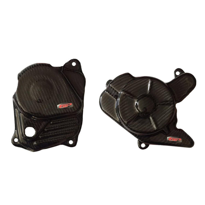 GP Kompozit Engine Guard Cover Protection Carbon Fiber Compatible For Bajaj Pulsar NS200 2011-2023