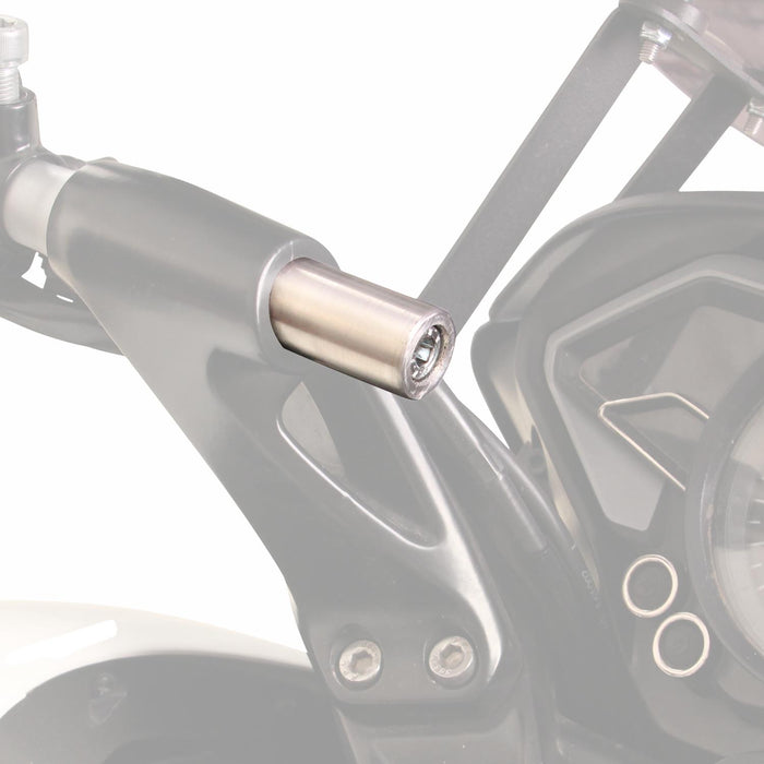 GP Kompozit Phone / Navigation / GPS Holder Bracket Black Compatible For Bajaj NS200 2011-2024