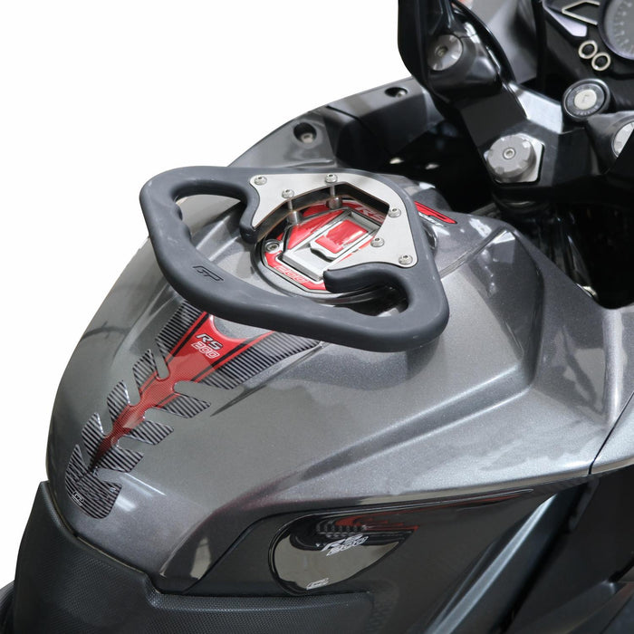 GP Kompozit Fuel Gas Tank Handle Motorcycle Rear Passenger Grab Bar Compatible For Bajaj Pulsar RS200  2015-2024
