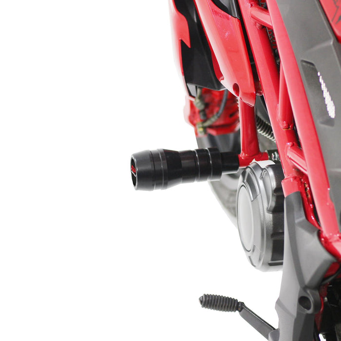 GP Kompozit Engine Crash Frame Sliders Black Compatible For Benelli BN 125  2018-2020