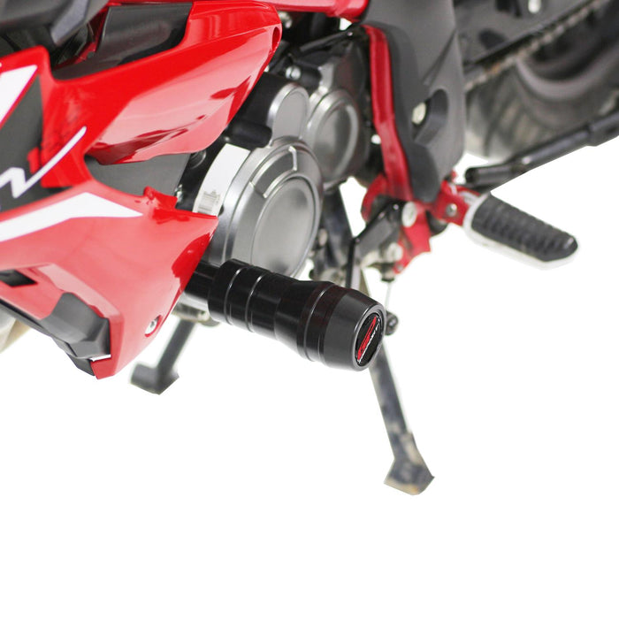GP Kompozit Engine Crash Frame Sliders Black Compatible For Benelli BN 125  2018-2020