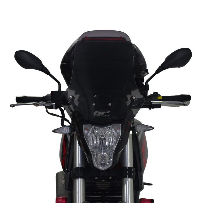 GP Kompozit Parabrisas Ahumado Compatible Para Benelli BN 251 2017-2019